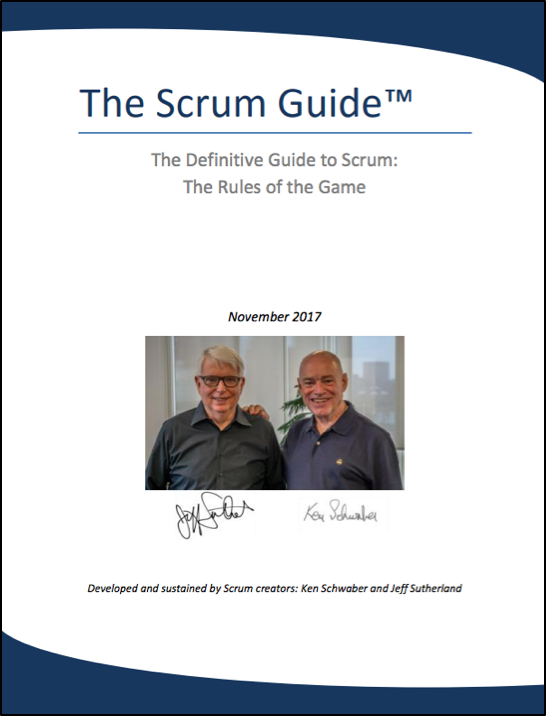 The Scrum Guide 2017